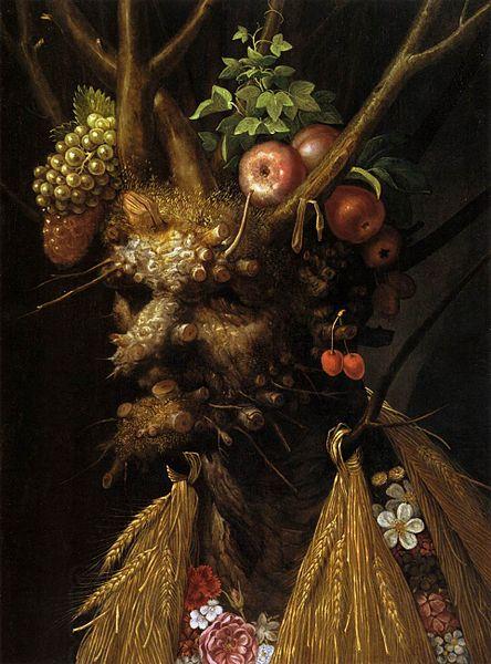 Giuseppe Arcimboldo The Four Seasons in one Head China oil painting art